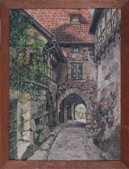 Doorkijkje in Wartburg - E. Pohlent