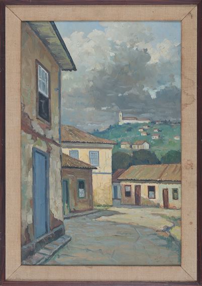 Dorpsstraatje - Alcides Navajas