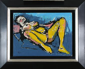 Liggend naakt - David Giorgadze