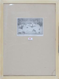 Compositie met insecten - Jules Bekker