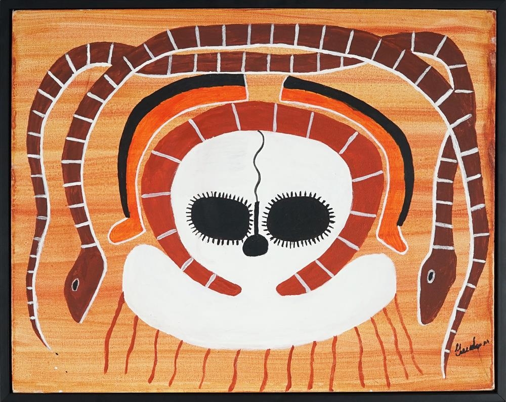 Eel Trap  Doongal Aboriginal Art