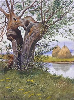 Pejzaż podlaski - Zygmunt Bujnowski