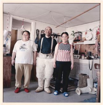 “Drev til havs med sine hunde”, from the series “War and Love”, 2006 - Henrik Saxgren