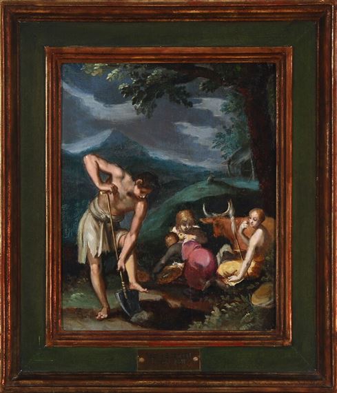 Abraham Bloemaert | Adam and Eve after the expulsion from Paradise ...