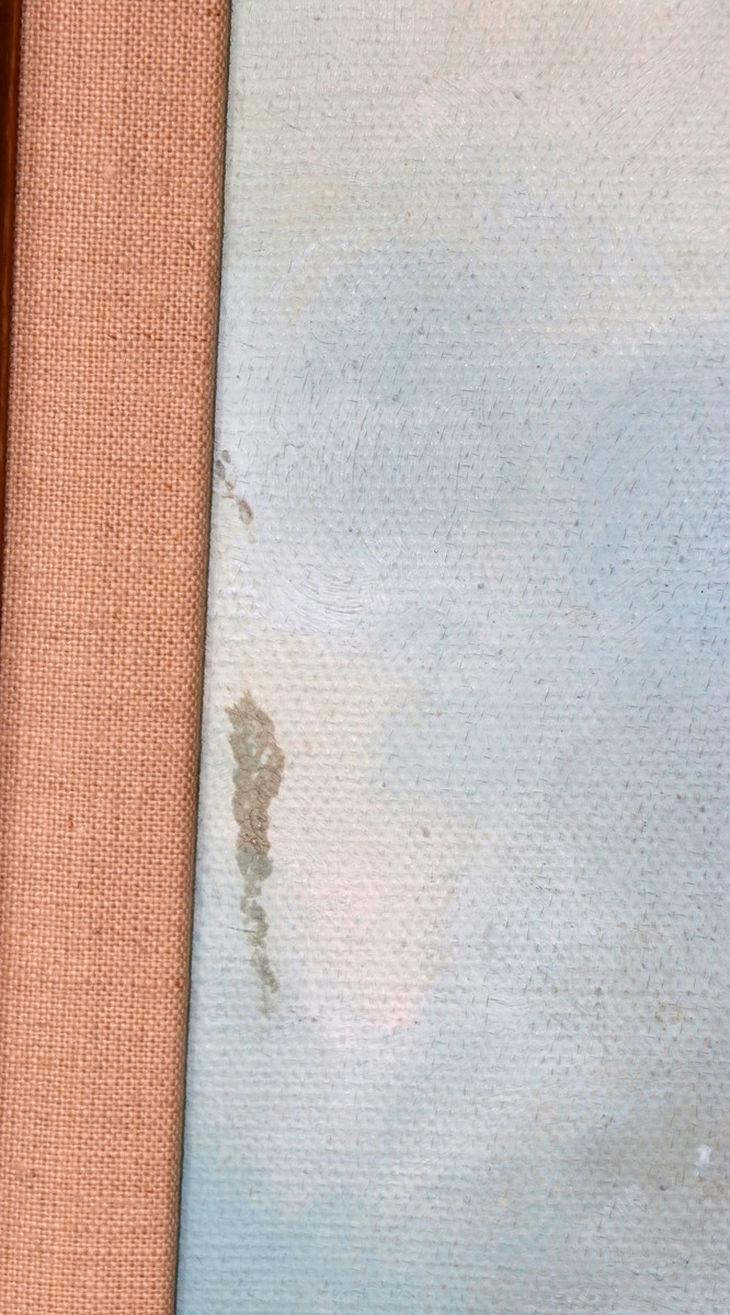 Artwork by Wlodizimerz Pochwola, SEASCAPE, Made of OIL ON CANVAS