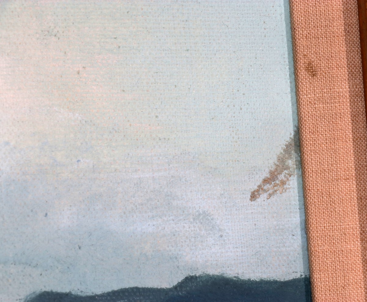 Artwork by Wlodizimerz Pochwola, SEASCAPE, Made of OIL ON CANVAS