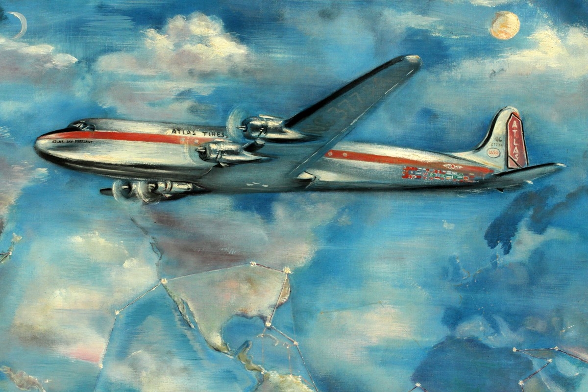 Artwork by Han Hulsbergen, ONDERNEMINGSGEEST, Made of OIL ON CANVAS