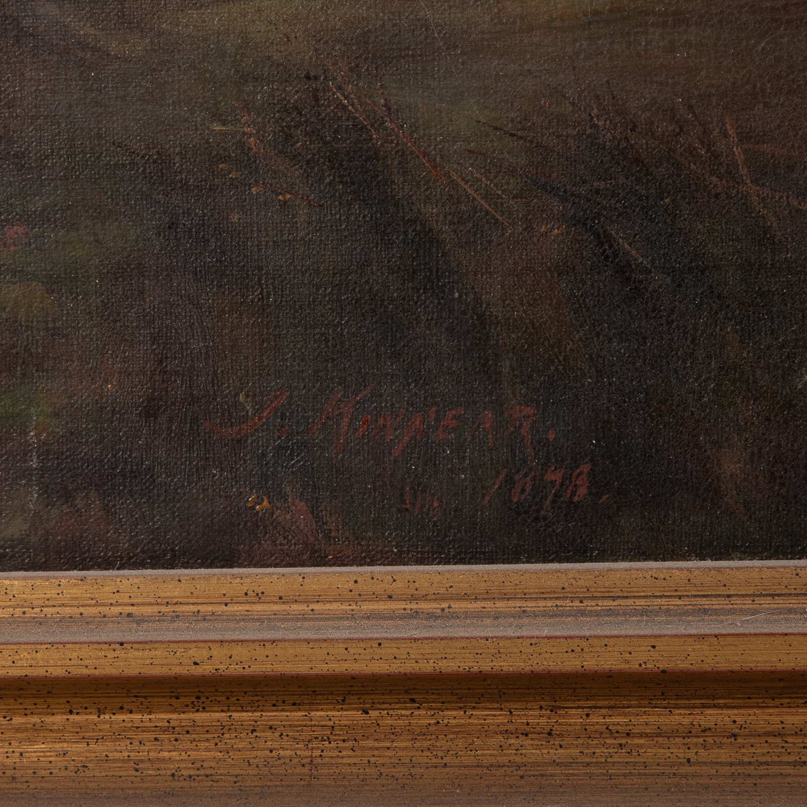 Artwork by James Scott Kinnear, "Morning on the Banks of Barry", Made of Oil on panel