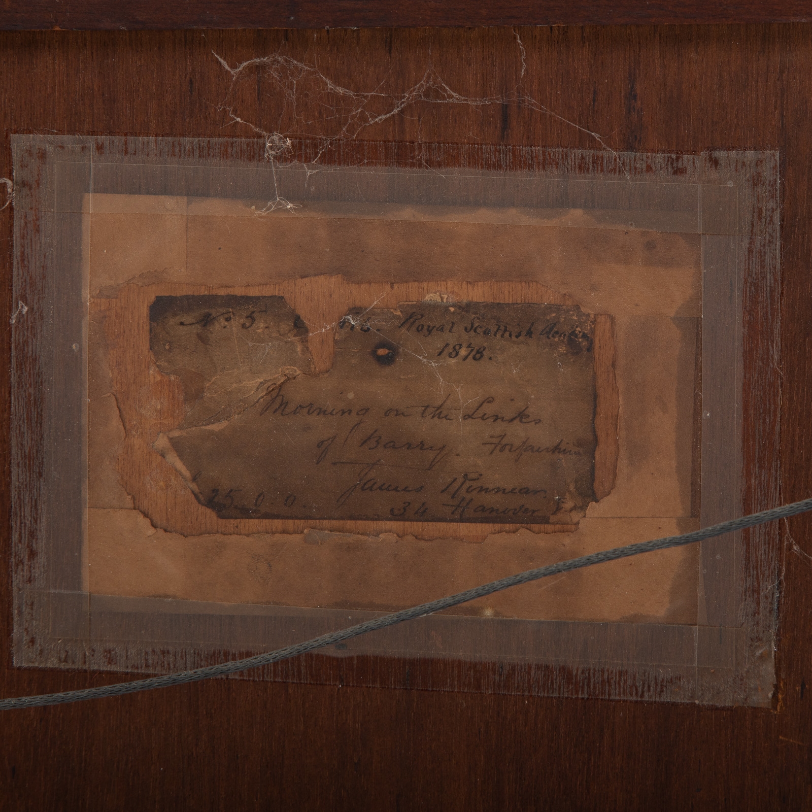 Artwork by James Scott Kinnear, "Morning on the Banks of Barry", Made of Oil on panel