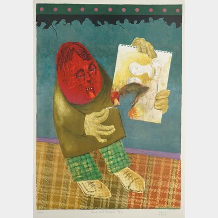 Bonne Nuit Madame Ingres by Haim Kern