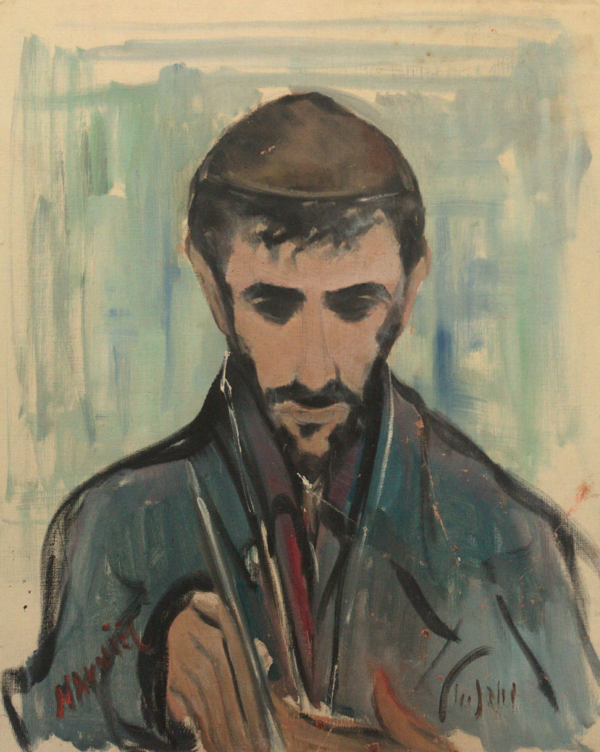Mordechai Avniel | Jewish man | MutualArt