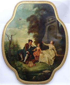 The Picnic - Jean-Honoré Fragonard