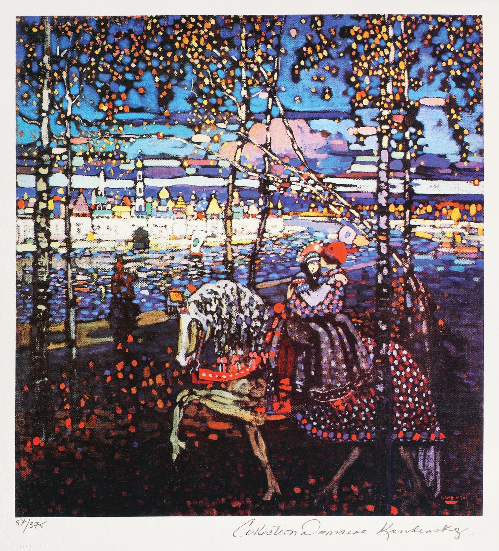 Cuplu by Wassily Kandinsky