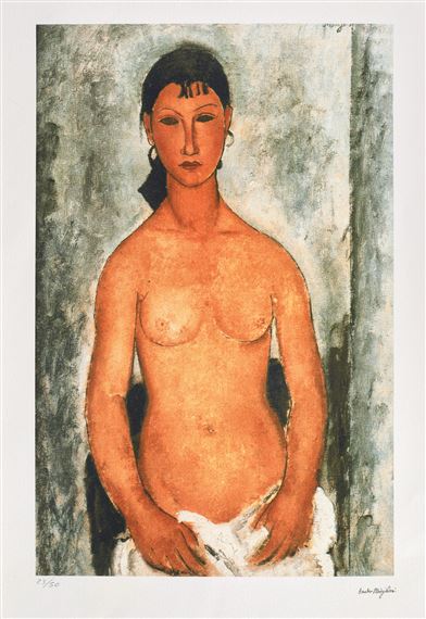 Elvira by Amedeo Modigliani