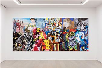 Exhibition at Perrotin New York Offers a Full Survey of Erró's Titanic Career