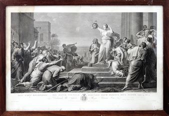 Trionfo di Giuditta con la testa di Oloferne - Antonio Ricciani