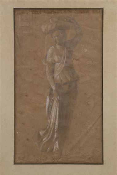 Study of a Roman Slave Laundress by John Singer Sargent, 1871