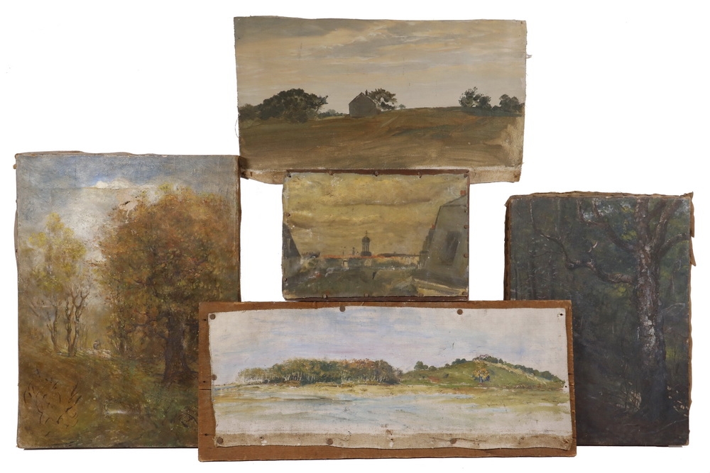 Artwork by John Worthington Mansfield, Thirty Works: Medium Landscapes, Made of oil on canvas