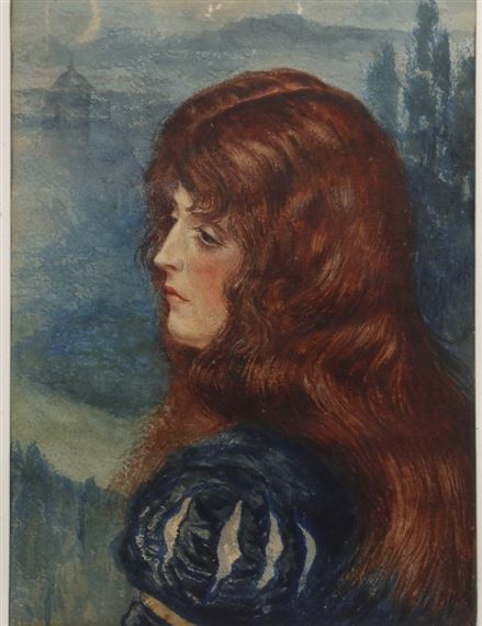 Portrait of a Red-Haired Beauty in Renaissance Costume