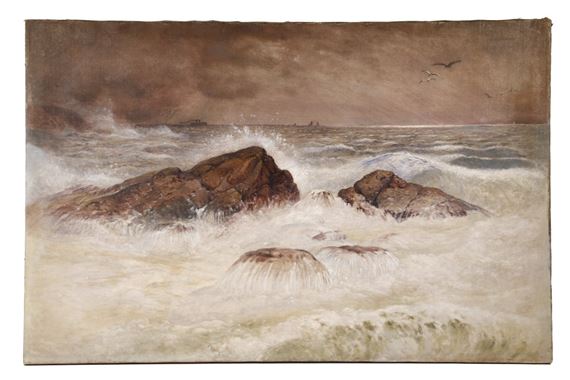 Whitecaps on Three Boulders