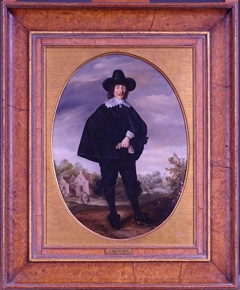 Portrait d'homme en pied by Thomas de Keyser