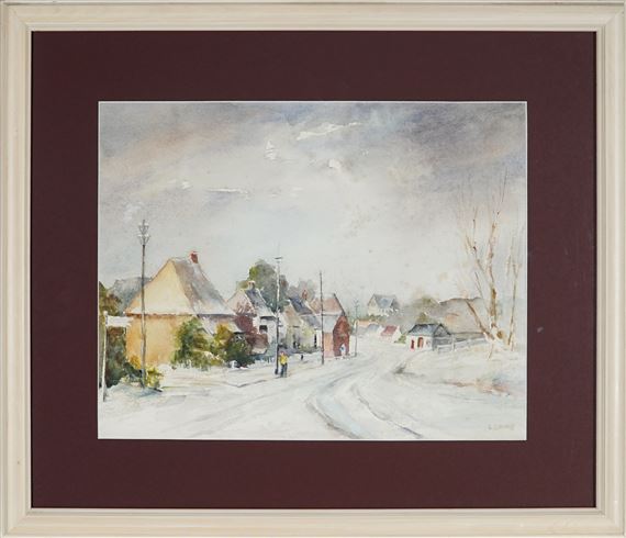 Snow at Forbes Road, Orange by Lilla Lowe