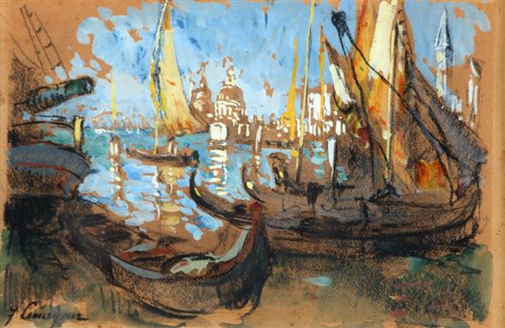 Venice by Adrien Jean Le Mayeur de Merprés