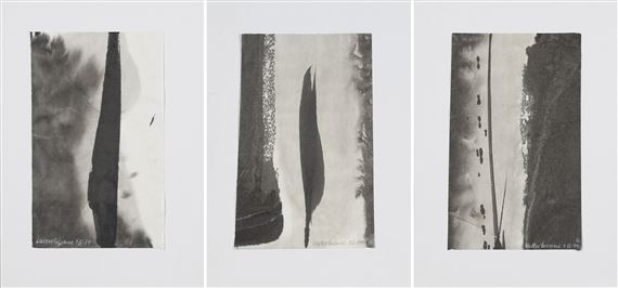 FROM: "TUSCHEN" (MAPPE 1) by Walter Menne, 1994