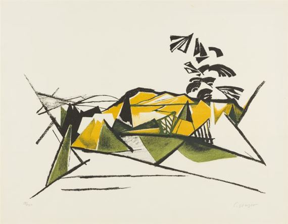 Carl Unger | Mountain landscape | MutualArt