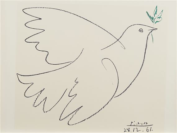 Pablo Picasso | La Colombe de la Paix (1961) | MutualArt