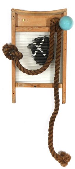 “Vaskebrædt II” (Washboard II), 1971 by Flemming Rosenfalck, 1971