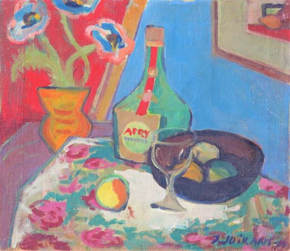 Still Life with by Juris Soikans, 1950