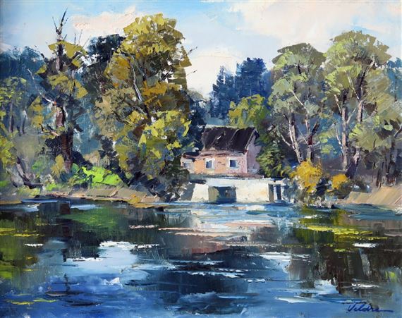 Ridelu Mill by Harijs Veldre, 1976