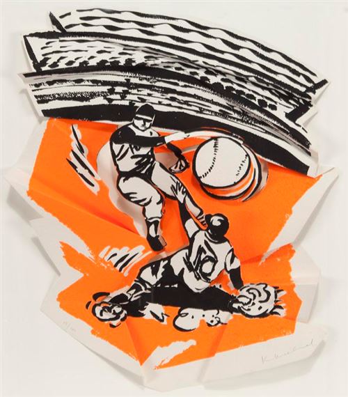 Sliding Series by Kim MacConnel, 1980