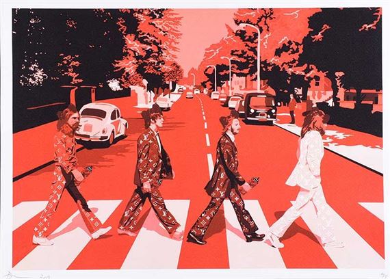 BEATLES, ABBEY ROAD, RED LOUIS VUITTON MutualArt