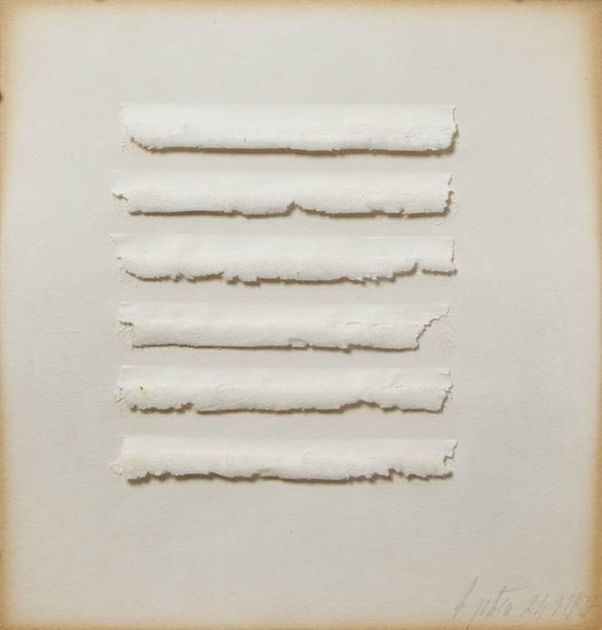 Papier-plein by Jean Degottex, 1977
