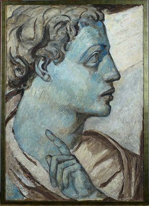 Portrait à l'Antique by Maria Aleksandrovna Lagorio