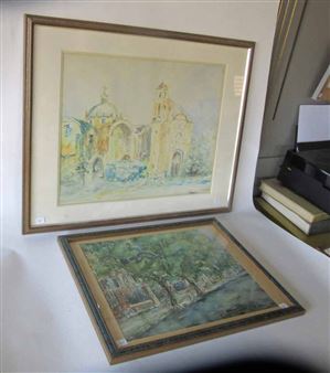 Two works: Charlestown; Untitled - Lee Porter