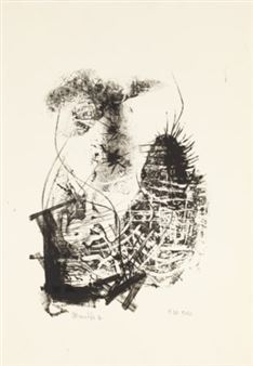 Monotipia D. - Mario de Muro