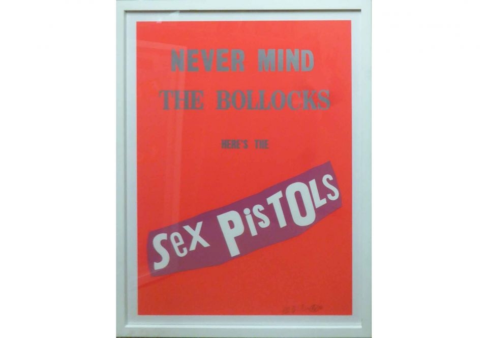 Never Mind the Bollocks by Jamie Reid, 1997