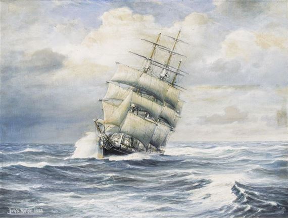 THREE-MASTER by Johannes Holst, 1963