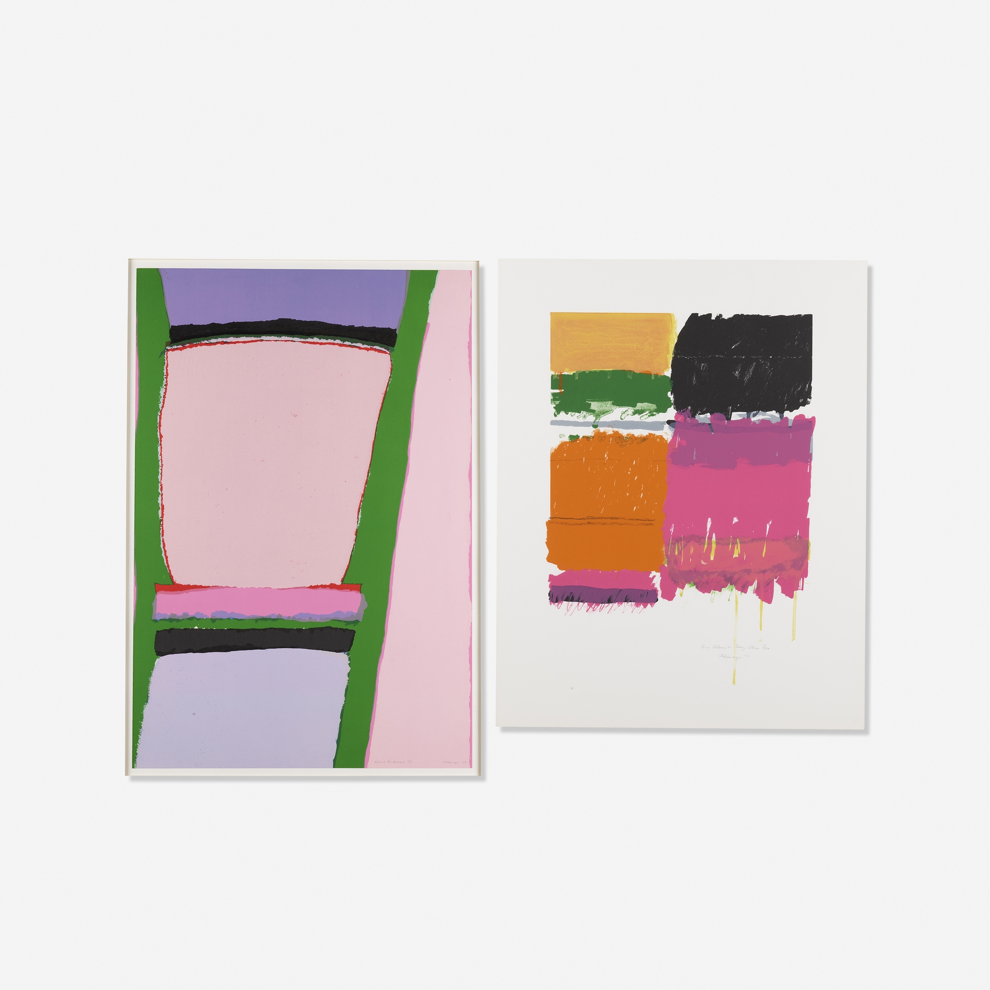 Ida Rittenberg Kohlmeyer | Layered Landscape and Two Totems in Gay ...