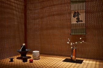 Installation view of Shigeru Uchida exhibition at Ippodo Gallery.