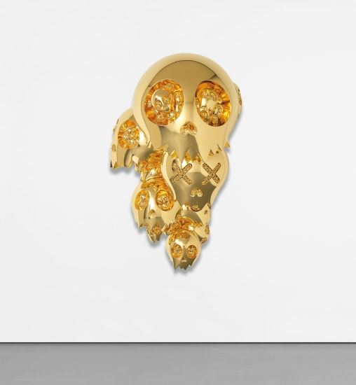 Takashi Murakami | Dragon Heads - Gold (2015) | MutualArt