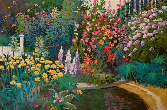 Garden Pond by Ming Feng