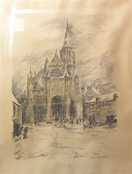 L'église de Caudebec