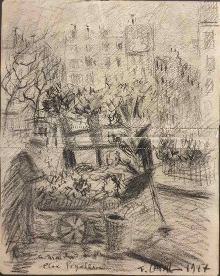 Marchand de fleurs place Pigalle