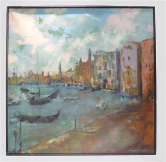 Venise, vue de l'Arsenal - Carole Melmoux