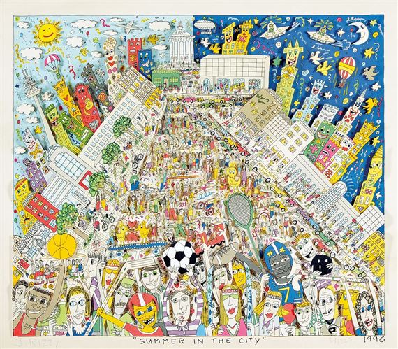 Pop Art James Rizzi Summer in the City Figurine – Peter's Hummel Home