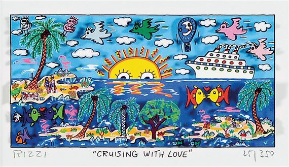 James Rizzi | Cruising with love | MutualArt